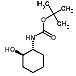 CAS#: 121282-70-0, 2-Methyl-2-Propanyl [(1R,2R)-2-Hydroxycyclohexyl]Carbamate