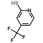CAS 登录号：121307-79-7， 4-(三氟甲基)吡啶-2-硫醇