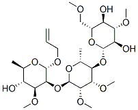 CAS#: 121333-93-5, Allyl 2-O-(4-O-(3,6-Di-O-Methyl-beta-Glucopyranosyl)-2,3-Di-O-Methyl-alpha-Rhamnopyranosyl)-3-O-Methyl-alpha-Rhamnopyranoside