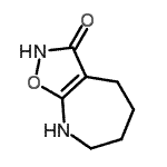 CAS#: 121379-66-6, 5,6,7,8-Tetrahydro-2H-[1,2]Oxazolo[5,4-b]Azepin-3(4H)-One