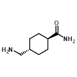 CAS#: 121487-74-9, trans-4-(Aminomethyl)Cyclohexanecarboxamide