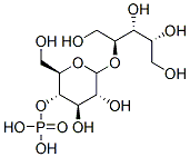 CAS#: 121496-69-3, [(2R,3S,4R,5R)-4,5-Dihydroxy-2-(Hydroxymethyl)-6-[(2S,3R,4R)-1,3,4,5-Tetrahydroxypentan-2-Yl]Oxyoxan-3-Yl] Dihydrogen Phosphate