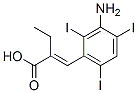 CAS#: 1215-70-9, (2E)-2-[(3-Amino-2,4,6-Triiodophenyl)Methylidene]Butanoic Acid