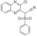 CAS 登录号:121512-58-1, (2S)-2-(3-氯喹喔啉-2-基)-2-苯磺酰基乙腈