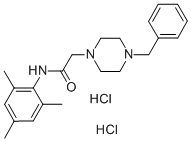 CAS#: 121513-33-5, 2-[2-Benzyl-4-(2,4,6-Trimethylphenyl)Piperazin-1-Yl]Acetamide Dihydrochloride