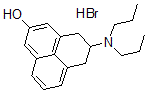 CAS 登录号：121514-27-0， 5-(二丙基氨基)-5,6-二氢-4H-萘嵌苯-2-醇氢溴酸盐