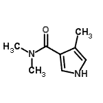 CAS#: 121536-36-5, N,N,4-Trimethyl-1H-Pyrrole-3-Carboxamide