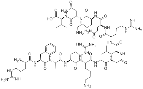 CAS#: 121545-65-1, L-Arginyl-L-Phenylalanyl-L-Alanyl-L-Arginyl-L-Lysylglycyl-L-Alanyl-L-Leucyl-L-Arginyl-L-Glutaminyl-L-Lysyl-L-Asparaginyl-L-Valine