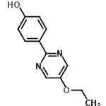 CAS 登录号：121554-73-2， 4-(5-乙氧基-2-嘧啶基)苯酚