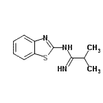 CAS#: 121577-78-4, N-(1,3-Benzothiazol-2-Yl)-2-Methylpropanimidamide