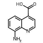 CAS#: 121689-23-4, 8-Amino-4-Quinolinecarboxylic Acid