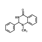 CAS#: 1217-75-0, 1-Methyl-2-Phenyl-2,3-Dihydro-4(1H)-Quinazolinone