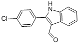 CAS#: 1217-83-0, 2-(4-Chlorophenyl)-1H-Indole-3-Carboxaldehyde