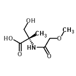 CAS#: 121704-29-8, N-(Methoxyacetyl)-2-Methyl-L-Serine