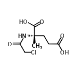 CAS#: 121704-30-1, N-(Chloroacetyl)-2-Methyl-L-Glutamic Acid