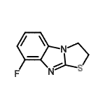 CAS#: 121712-06-9, 8-Fluoro-2,3-Dihydro[1,3]Thiazolo[3,2-a]Benzimidazole