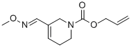 CAS#: 121750-61-6, 3,6-Dihydro-5-((Methoxyimino)Methyl)-1(2H)-Pyridinecarboxylic Acid 2-Propenyl Ester