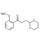 CAS#: 121789-31-9, 3-(1,3-Dioxan-2-Yl)-1-(2-Methoxyphenyl)-1-Propanone