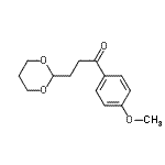 CAS#: 121789-38-6, 3-(1,3-Dioxan-2-Yl)-1-(4-Methoxyphenyl)-1-Propanone