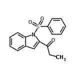 CAS#: 121963-51-7, 1-[1-(Phenylsulfonyl)-1H-Indol-2-Yl]-1-Propanone