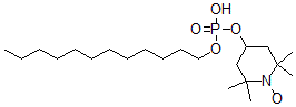 CAS#: 122018-94-4, 4-(((dodecyloxy)hydroxyphosphinyl)oxy)-2,2,6,6-tetramethyl-1-Piperidinyloxy