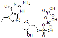 CAS#: 122055-03-2, N(7)-Ethyldeoxyguanosine 5'-Triphosphate