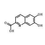 CAS#: 122234-87-1, 6,7-Dihydroxy-2-Quinolinecarboxylic Acid