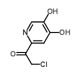 CAS#: 122307-13-5, 2-Chloro-1-(4,5-Dihydroxy-2-Pyridinyl)Ethanone