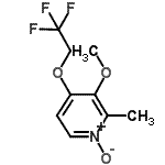 CAS#: 122307-62-4, 3-Methoxy-2-Methyl-4-(2,2,2-Trifluoroethoxy)Pyridine 1-Oxide
