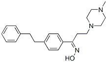 CAS 登录号:122378-96-5, 2-(4-甲基-1-哌嗪基)-1-(4-苯乙基苯基)乙酮肟盐酸盐