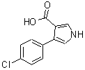 CAS#: 122453-98-9, 4-(4-Chlorophenyl)-1H-Pyrrole-3-Carboxylic Acid