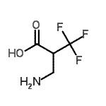 CAS#: 122490-10-2, 2-(Aminomethyl)-3,3,3-Trifluoropropanoic Acid