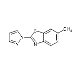 CAS#: 122500-88-3, 6-Methyl-2-(1H-Pyrazol-1-Yl)-1,3-Benzothiazole