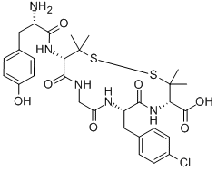 CAS#: 122507-47-5, 2,5-Penicillamine-4-(4-chlorophenylalanine)-enkephalin