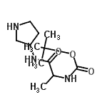 CAS#: 122536-66-7, 2-Methyl-2-Propanyl [1-Oxo-1-(3-Pyrrolidinylamino)-2-Propanyl]Carbamate