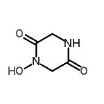 CAS#: 122556-75-6, 1-Hydroxy-2,5-Piperazinedione