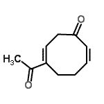 CAS#: 122598-65-6, (2Z,6E)-6-Acetyl-2,6-Cyclooctadien-1-One