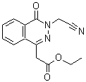 CAS#: 122665-86-5, Ethyl [3-(Cyanomethyl)-4-Oxo-3,4-Dihydro-1-Phthalazinyl]Acetate