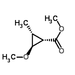 CAS#: 122872-23-5, Methyl (1S,2S,3R)-2-Methoxy-3-Methylcyclopropanecarboxylate