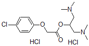 CAS#: 122984-57-0, 1,3-Bis(Dimethylamino)Propan-2-Yl 2-(4-Chlorophenoxy)Acetate Dihydrochloride