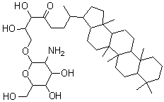 CAS 登录号:123167-01-1, 32-氧代细菌何帕烷-33,34,35-三醇