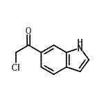 CAS#: 123216-45-5, 2-Chloro-1-(1H-Indol-6-Yl)Ethanone