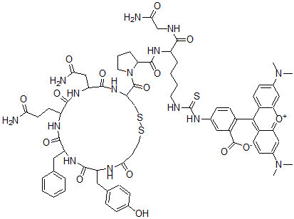 CAS#: 123298-17-9, 1-Deamino-(8-Lysine(N(6)-Tetramethylrhodamylaminothiocarbonyl))Vasopressin