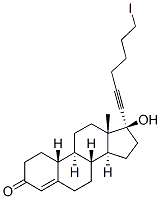 CAS#: 123303-98-0, (17alpha)-17-Hydroxy-26-(Iodo-125I)-19,21,27-Trinorcholest-4-En-20(22)-Yne-3-One