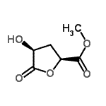 CAS#: 123356-12-7, Methyl (2S,4S)-4-Hydroxy-5-Oxotetrahydro-2-Furancarboxylate