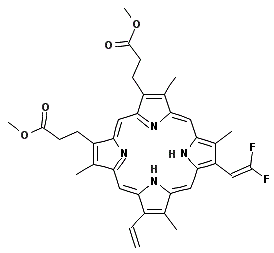 CAS#: 123386-99-2, 3(2),3(2)-Difluoroprotoporphyrin dimethyl ester