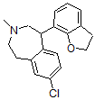 CAS#: 123424-57-7, 7-Chloro-1-(2,3-Dihydro-1-Benzofuran-7-Yl)-3-Methyl-1,2,4,5-Tetrahydro-3-Benzazepine