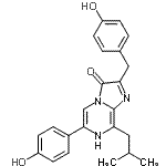CAS#: 123437-24-1, 2-(4-Hydroxybenzyl)-6-(4-Hydroxyphenyl)-8-Isobutylimidazo[1,2-a]Pyrazin-3(7H)-One