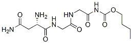 CAS#: 123472-61-7, Butyl N-[2-[[2-[[(2S)-2,4-Diamino-4-Oxobutanoyl]Amino]Acetyl]Amino]Acetyl]Carbamate
