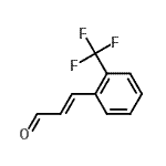CAS#: 123486-66-8, (2E)-3-[2-(Trifluoromethyl)Phenyl]Acrylaldehyde